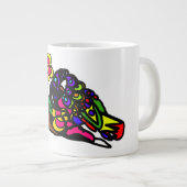 Regenbogenlori Jumbo-Tasse (Vorderseite Rechts)