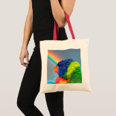 Regenbogenlori Tragetasche (Vorderseite (Produkt))