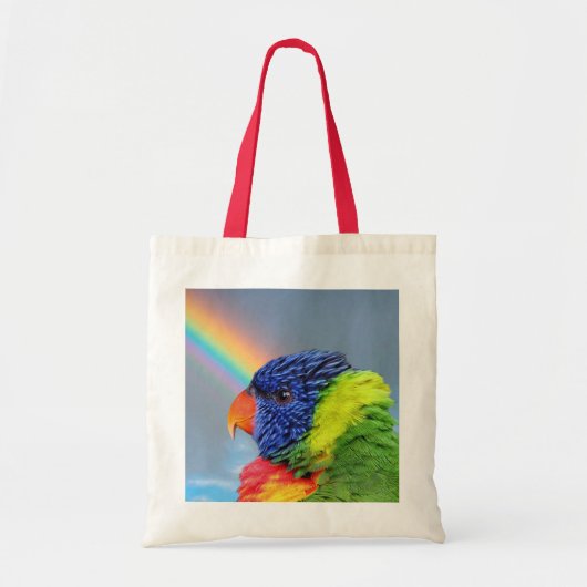 Regenbogenlori Tragetasche (Vorne)
