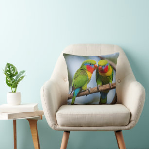 Regenbogenloris Kissen