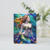 Regenbogenmagazin Postkarte (Stehend Vorderseite)