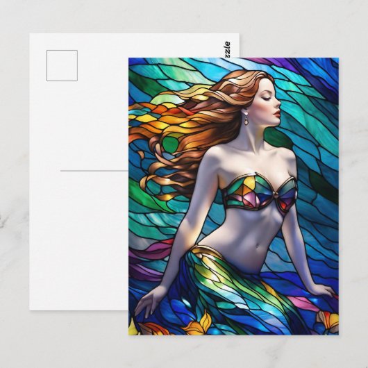 Regenbogenmagazin Postkarte (Vorne/Hinten)