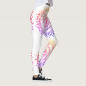 Regenbogenmandala-Leggings Leggings (Rechts)