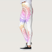 Regenbogenmandala-Leggings Leggings (Links)