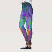 Regenbogenmandala-Leggings Leggings (Links)