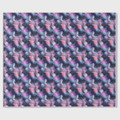 Regenbogenmarmor geschenkpapier (Flach)