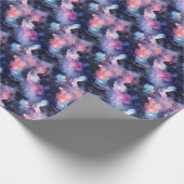 Regenbogenmarmor geschenkpapier (Ecke)