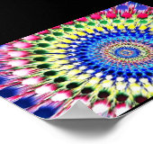 Regenbogenmatrix Poster (Ecke)