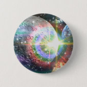 Regenbogenmond Button (Vorderseite)
