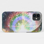 Regenbogenmond Case-Mate iPhone Hülle (Rückseite (Horizontal))