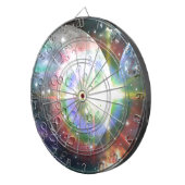 Regenbogenmond Dartscheibe (Vorderseite rechts)