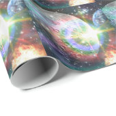 Regenbogenmond Geschenkpapier (Rolleneckpunkt)