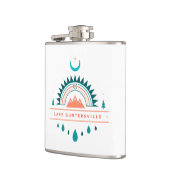 Regenbogenmond Guntersville Flachmann (Links)