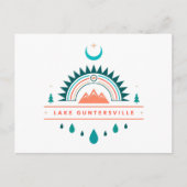 Regenbogenmond Guntersville Postkarte (Vorderseite)