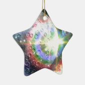 Regenbogenmond Keramikornament (Rechts)