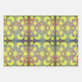 Regenbogenmond mit Galaxy-Glühstern Geschenkpapier Set (Vorderseite 2)