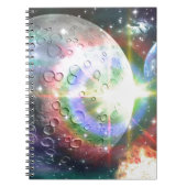 Regenbogenmond Notizblock (Vorderseite)