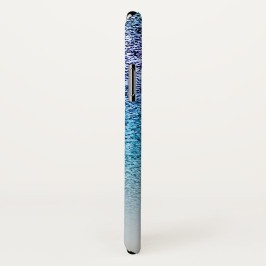 Regenbogenmonogramm für Girl-Glitzer Case-Mate iPhone Hülle (Hinten/Rechts)