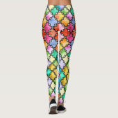 Regenbogenmosaik Leggings (Rückseite)
