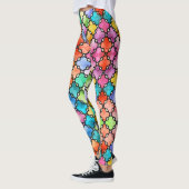Regenbogenmosaik Leggings (Links)