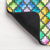 Regenbogenmosaik Mousepad (Ecke)