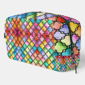 Regenbogenmosaik Waschbeutel (Rechte Ecke)