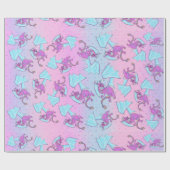 Regenbogenmuster Geschenkpapier (Flach)