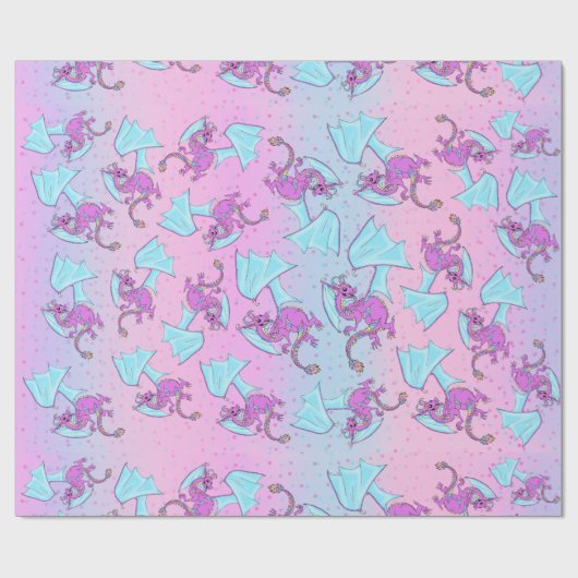 Regenbogenmuster Geschenkpapier (Flach)