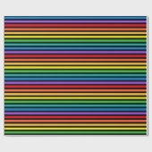Regenbogenmuster Geschenkpapier (Flach)
