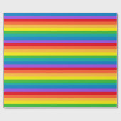 Regenbogenmuster Geschenkpapier (Flach)