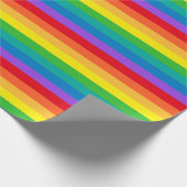 Regenbogenmuster Geschenkpapier (Ecke)