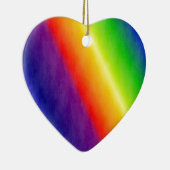 Regenbogenmuster Keramik Ornament (Rechts)