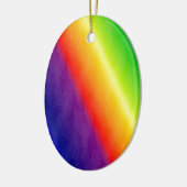 Regenbogenmuster Keramikornament (Links)
