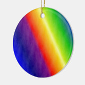 Regenbogenmuster Keramikornament (Links)