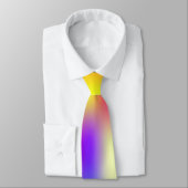 Regenbogenmuster Krawatte (Gebunden)