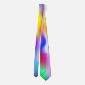 Regenbogenmuster Krawatte (Rückseite)
