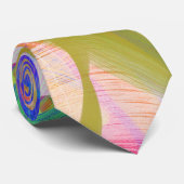 Regenbogenmuster Krawatte (Gerollt)