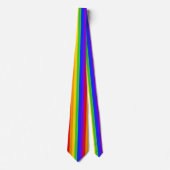 Regenbogenmuster Krawatte (Vorderseite)