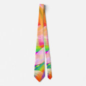 Regenbogenmuster Krawatte (Vorderseite)