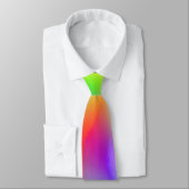 Regenbogenmuster Krawatte (Gebunden)