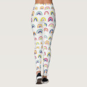 Regenbogenmuster Leggings (Rückseite)