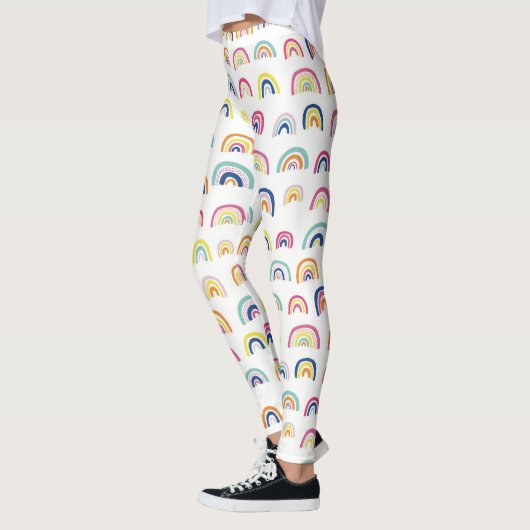 Regenbogenmuster Leggings (Links)