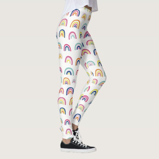 Regenbogenmuster Leggings (Rechts)
