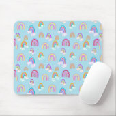 Regenbogenmuster Mousepad (Mit Mouse)
