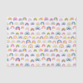 Regenbogenmuster Seidenpapier (Vorderseite)