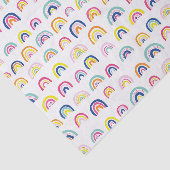 Regenbogenmuster Seidenpapier (Ausschnitt)