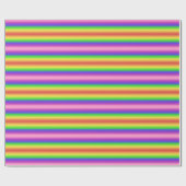 Regenbogenneigung Geschenkpapier (Flach)