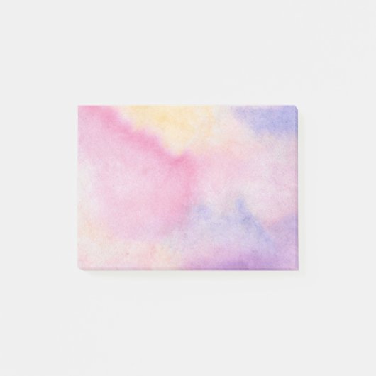 Regenbogennotizen Post-it Klebezettel (Vorderseite)