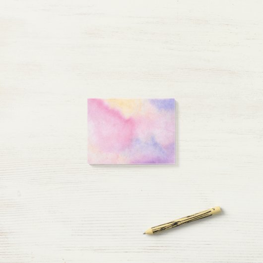 Regenbogennotizen Post-it Klebezettel (Auf Schreibtisch)