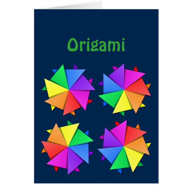 RegenbogenOrigami (Vorne)